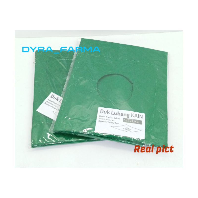 Duk bolong 30 cm x 30 cm/ Duk lubang 30cm x 30cm/ Kain bolong Lain Operasi 30cm x 30cm