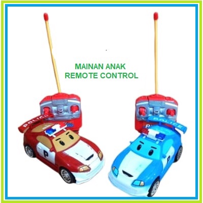 Mainan Mobil Remote Robocar polisi Mainan Anak Remot Mobil Polisi