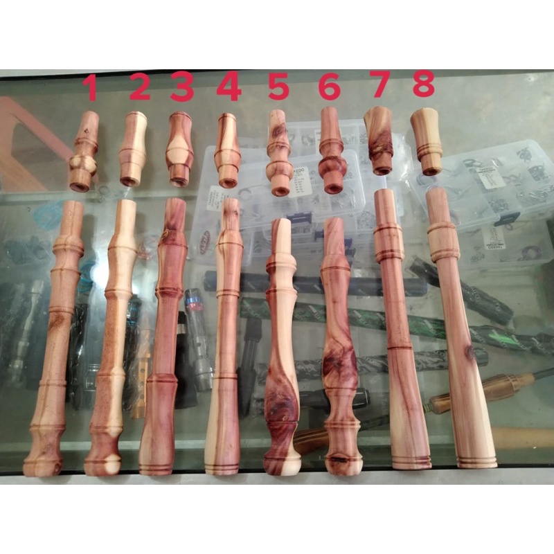 GAGANG JORAN / ROD PANCING UDANG KAYU CEMARA