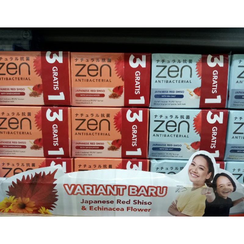 (BELI 3 GRATIS 1) ZEN SABUN ANTI BACTERIAL