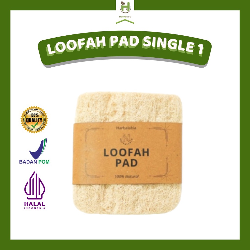 loofah bath sponge / spons mandi loofah exofoliator / serat gambas oyong alami