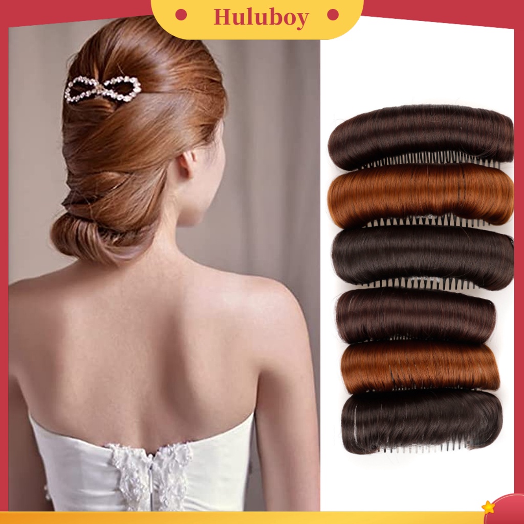 Sisir Bantalan Rambut Palsu Bahan Serat Suhu Tinggi Untuk Wanita