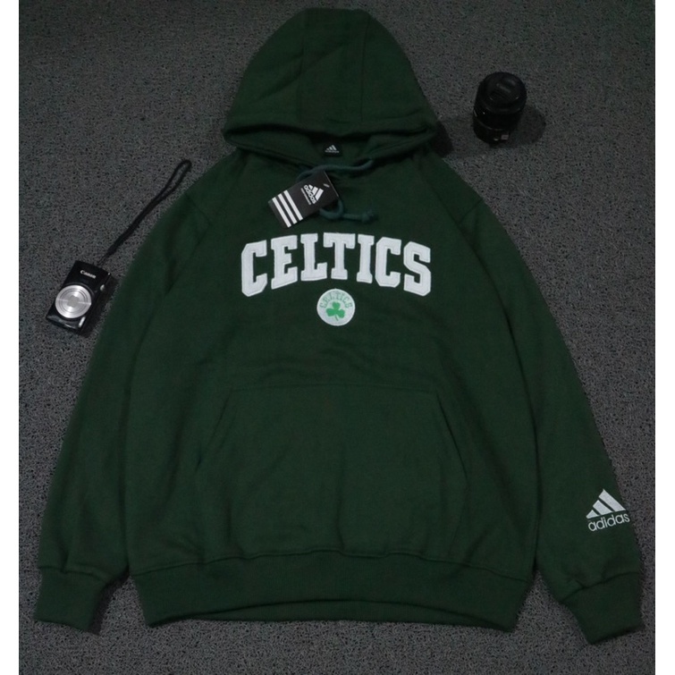 Sweater hoodie celtics embroid / jaket hoodie bordir full lable and tag