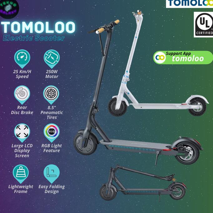 Jual TOMOLOO L11 Electric Scooter Skuter Listrik Foldable Shopee Indonesia