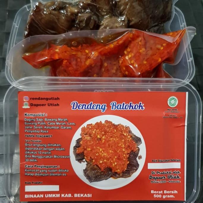 

Dendeng Balado Batokok Cabe Merah 500gr