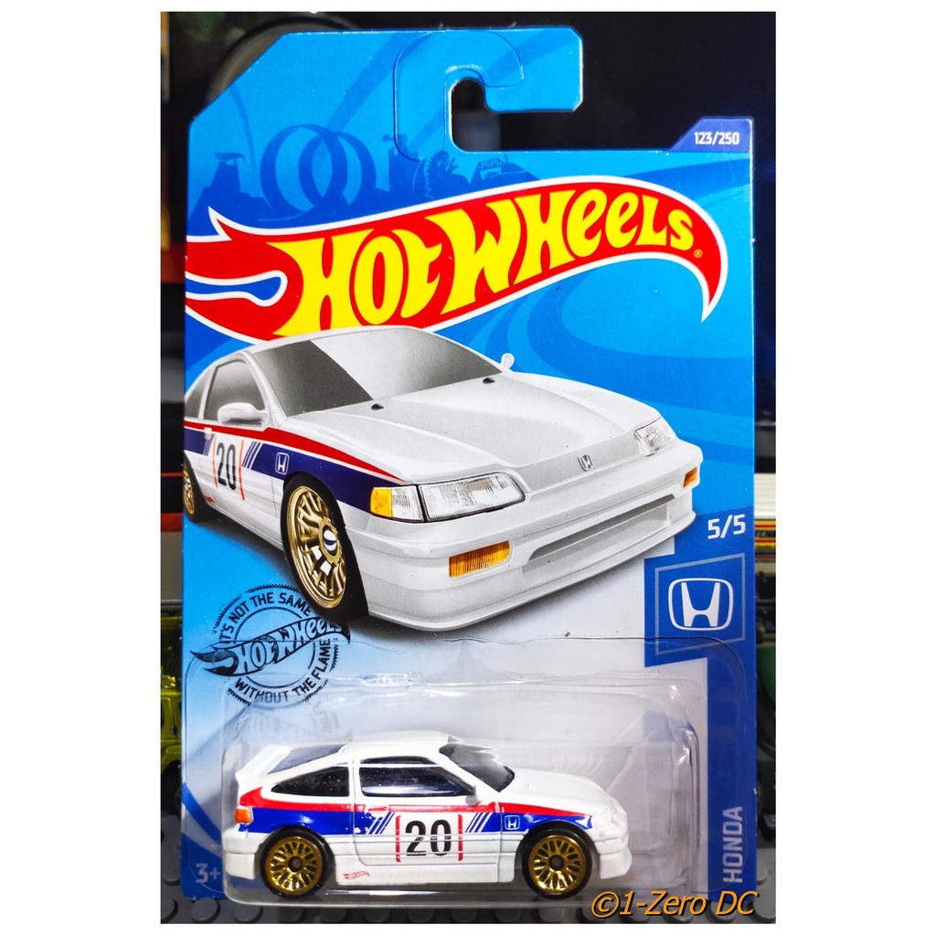 HotWheels ,JDM ,HW 2020 ,'88 Honda CRX Putih