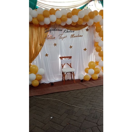 Sewa Backdrop Khitanan/ulangtahun