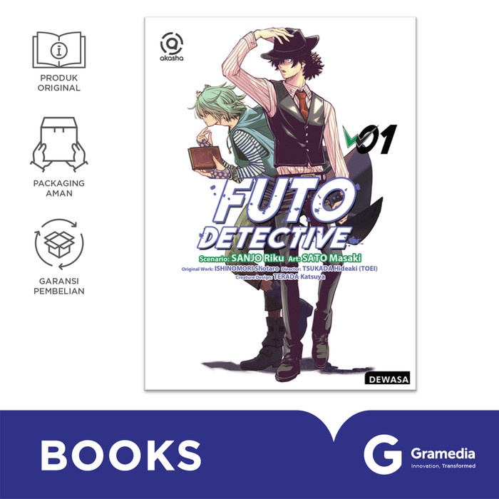 Komik Akasha : Futo Detective 01