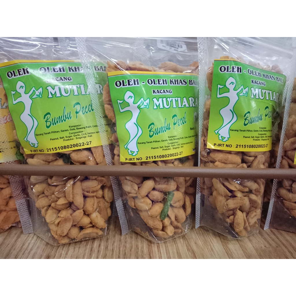 

KACANG KAPRI MUTIARA 200GR ASLI KHAS BALI HALAL ANEKA RASA