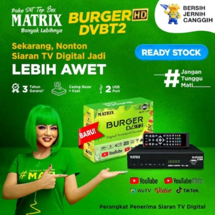 set top box matrix burger