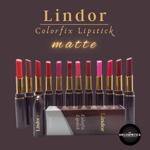 lindor lipstick colorfit matte 2 gr