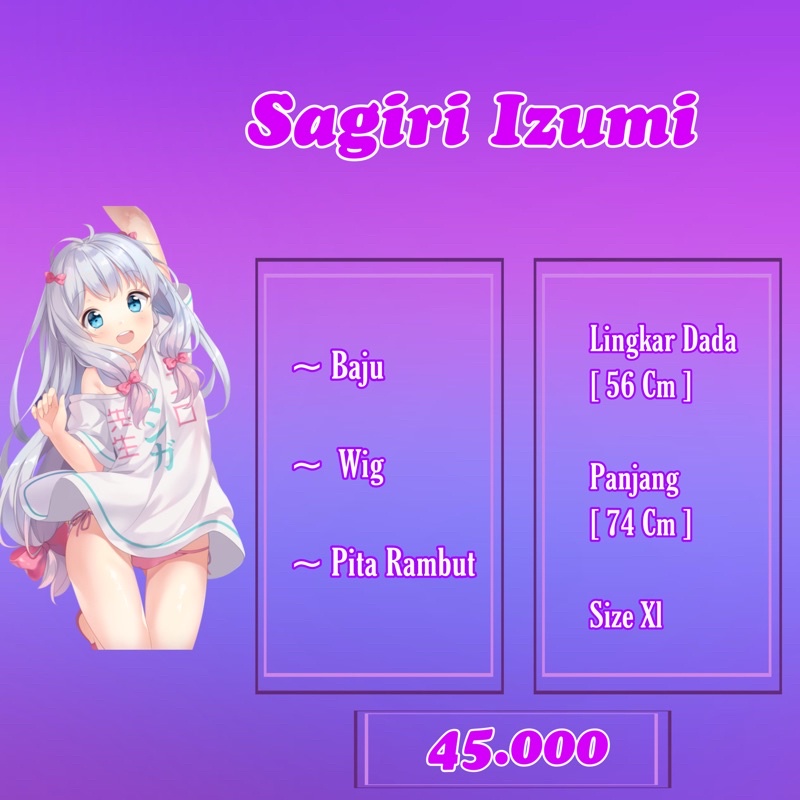RENT SAGIRI IZUMI