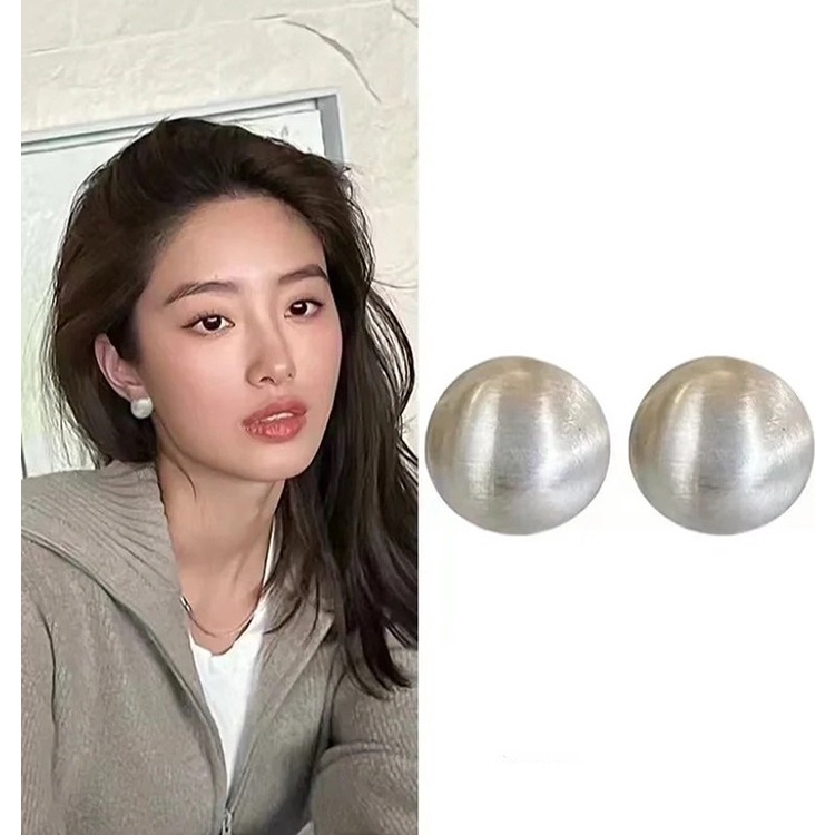 Baru Keren Bulat Mode Anting-Anting Ear Studs PIercing Ear Studs Aksesori Untuk Wanita Perempuan