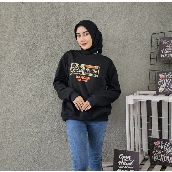 Sweater Wanita Grosir Berkualitas - Danger