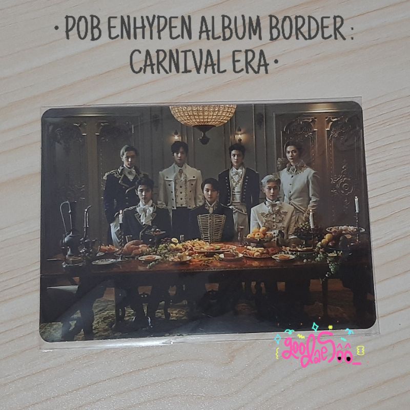 [Ready Stock] ENHYPEN POB ALBUM BORDER : CARNIVAL ERA