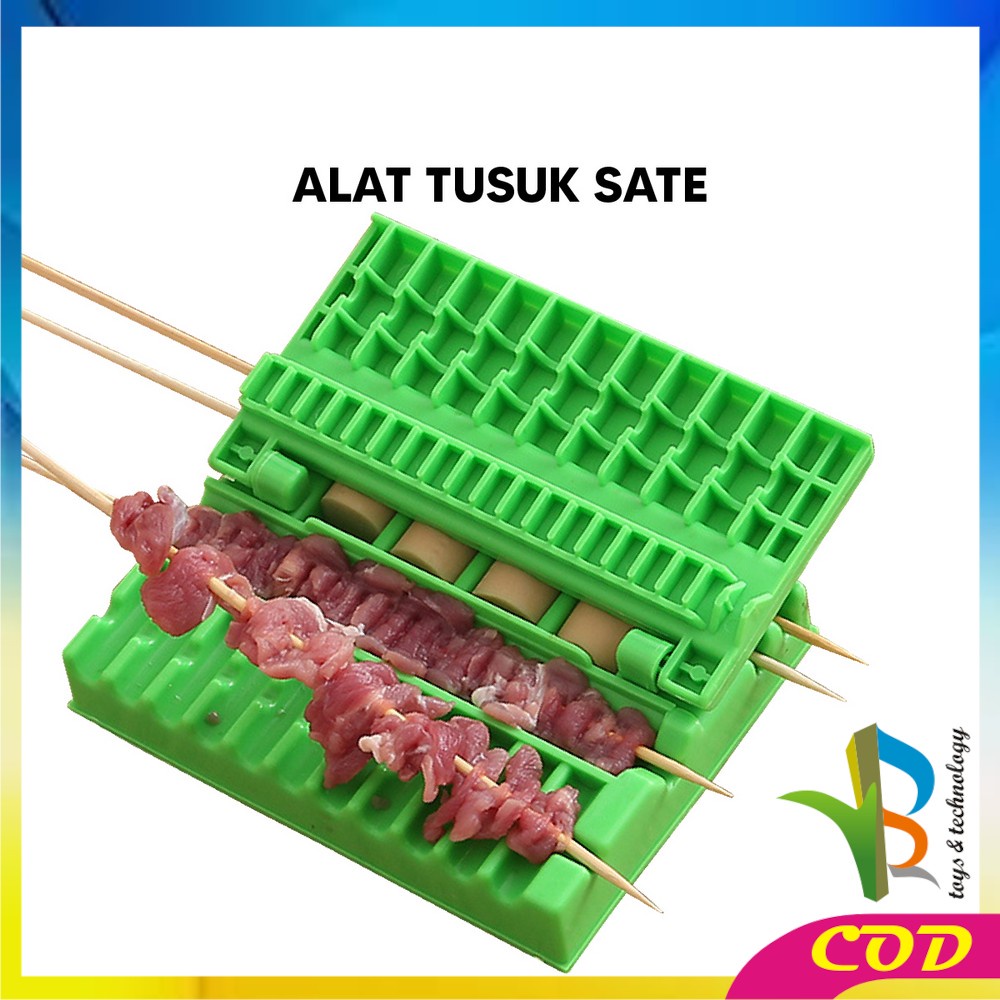 RB-C650 Cetakan Tusuk Sate Alat Tusukan Sate Praktis / Kotak Pembuat BBQ / Tusuk Daging Sate / Cetakan Sate Sayur