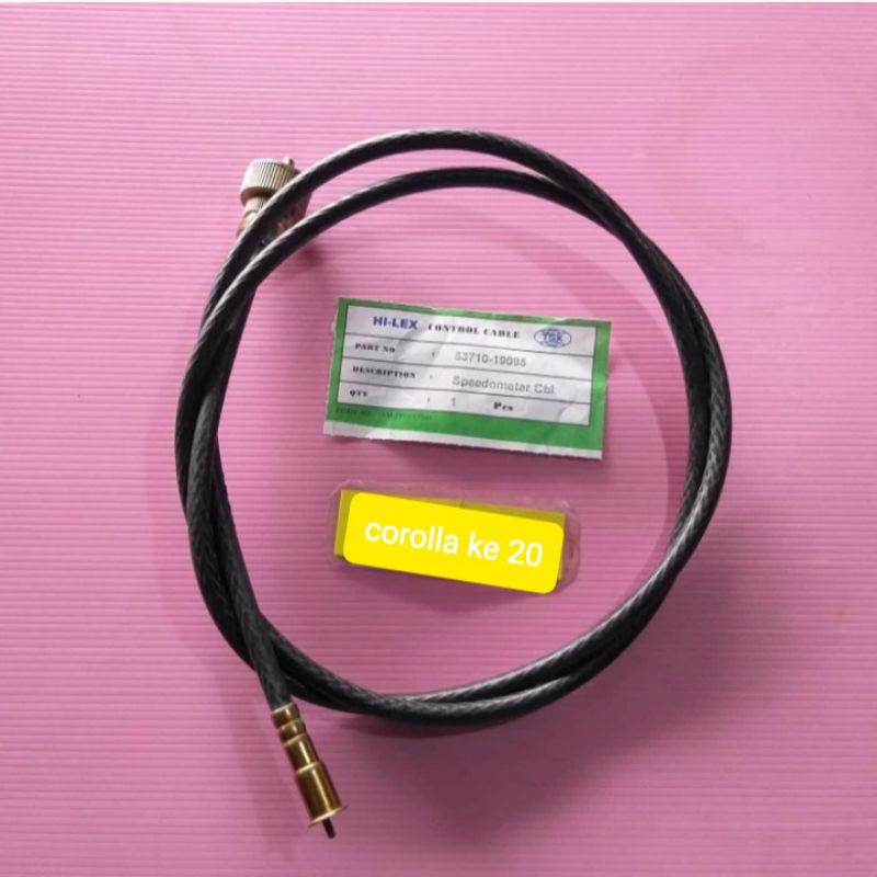 kabel speedometer kilometer corolla KE 20 tahun 1973-1974