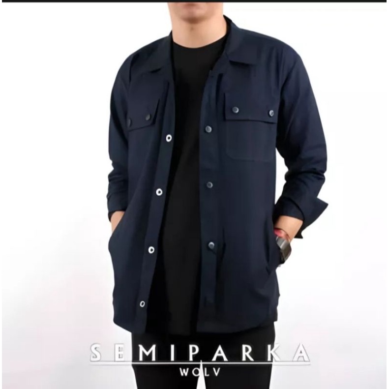 JAKET PRIA TERBARU KEREN  Jaket Semi Parka Original - Jaket Semi Parka Pria - Jaket Pria terbaru - J
