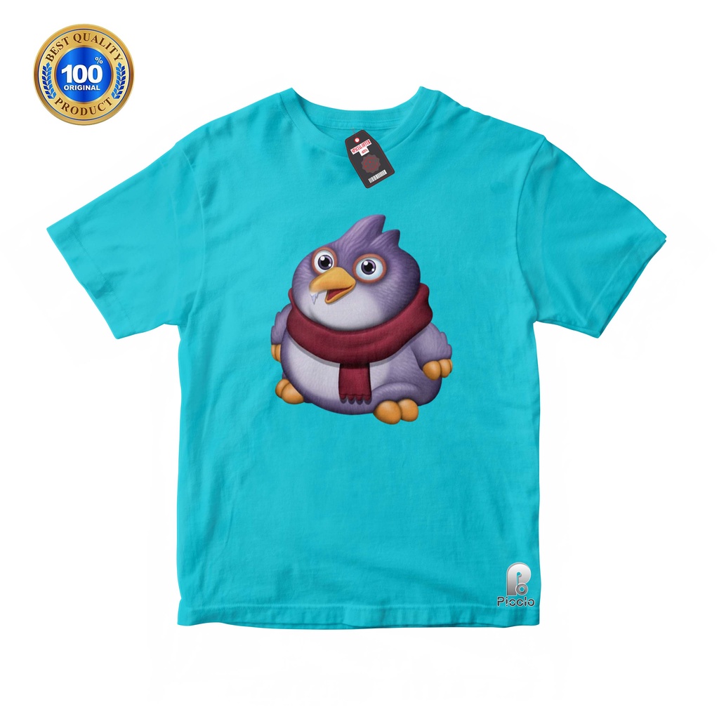 BAJU ANAK KAOS ATASAN ANAK MOTIF KARAKTER MY SINGING MONSTER UNISEX Bahan COTTUN (FREE NAMA)