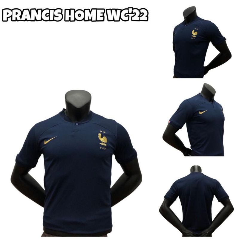 JERSEY Argentina dan France Proses Langsung Ready Stock Piala Dunia Qatar 2022