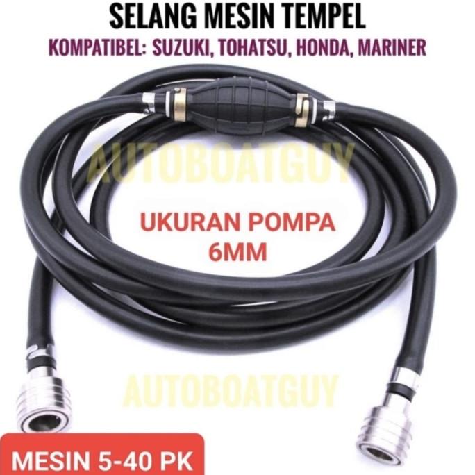 Selang Primer Pompa Bensin Mesin Tempel Primary TOHATSU SUZUKI MARINER