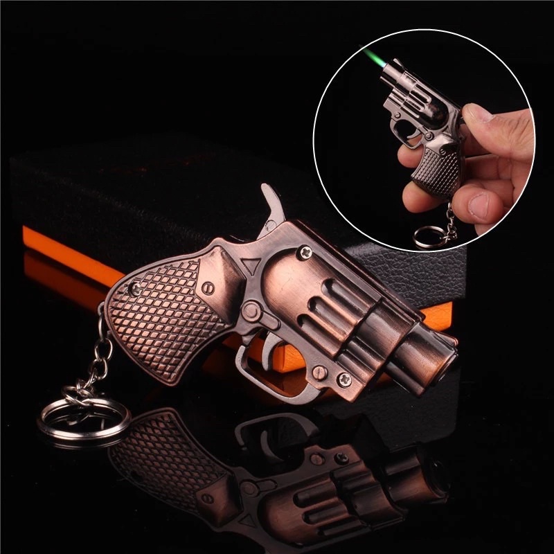 Korek Api Model Gantungan Pistol Unik PS661