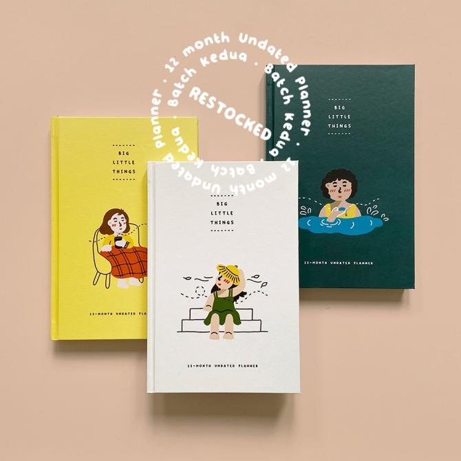 

RESTOCK: BIG LITTLE THINGS UNDATED PLANNER BATCH 2 / PLANNER 2022 2023