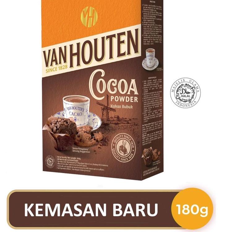 

[PRODUK DM0BQ] Van Houten 180 Cocoa Powder 180gr C0Y