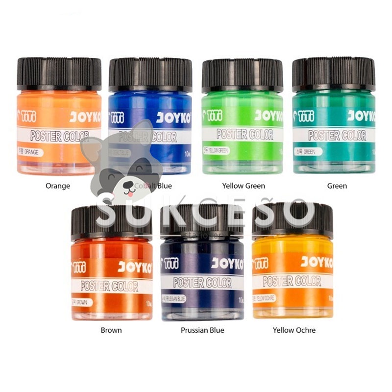 

Joyko Titi Poster Color 10ML / Cat Poster Warna Murah Berkualitas