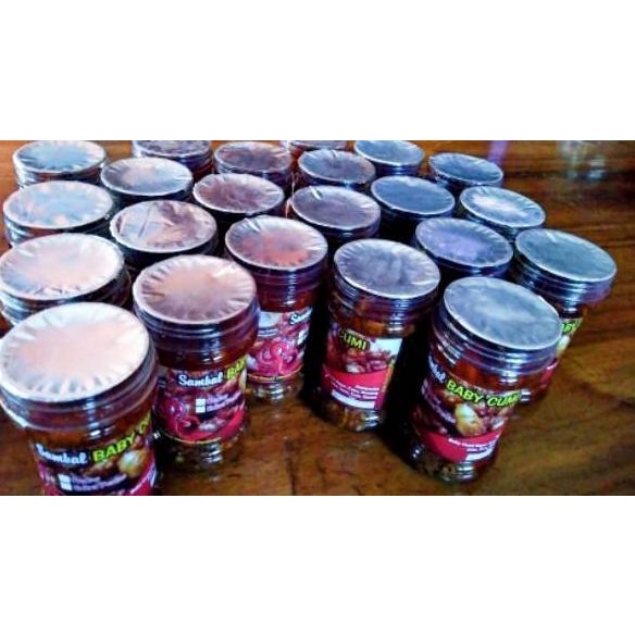 

ㅴ Sambal baby cumi marchona (extra pedas) ➽