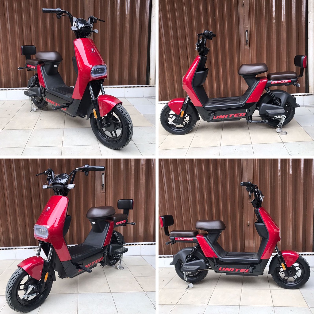 Jual (BATAM) Sepeda Listrik Scooter Listrik United Salvador Shopee