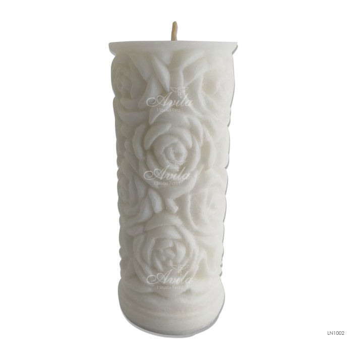 

Nemodorry Lilin Altar Ukir Rose Natural Doa Katolik