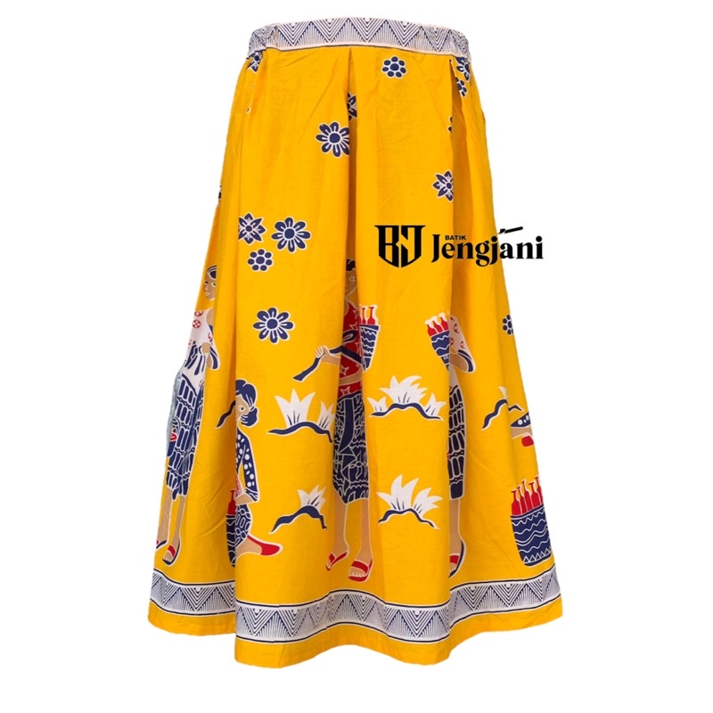 Rok Batik Motif Jamu Gendong, Bahan Premium Solonan