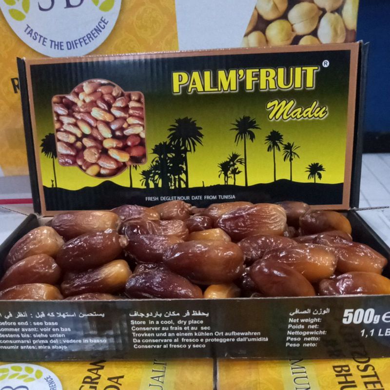 kurma madu @palm fruit non tangkai 500gr