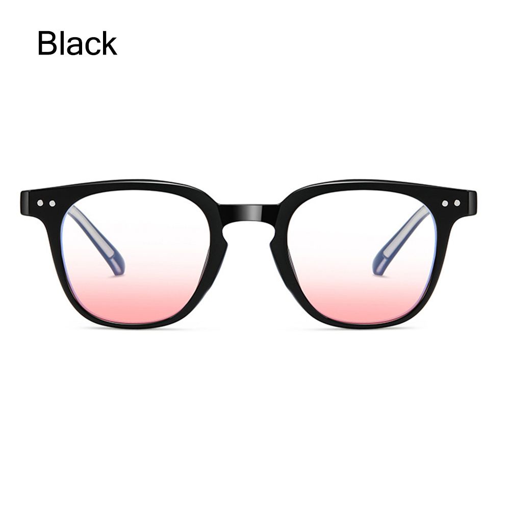 Kacamata Miopia Gaya Korea Baru Untuk Gadis Retro Ultralight Kacamata Rabun Dekat Populer Wanita Blush Gradient Glasses Eyewear