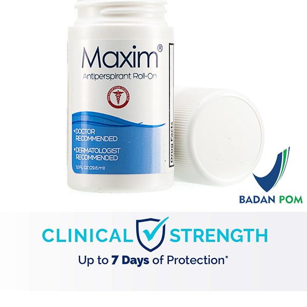 MAXIM ANTIPERSPIRANT, DEODORANT ROL ON