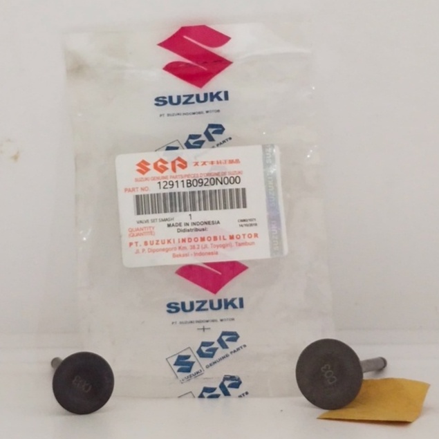 PAYUNG KLEP SET SUZUKI SMASH 12911B09G10N000