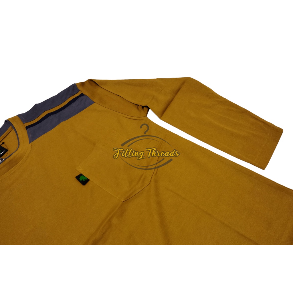 Kaos Polos Pria Dewasa / Kaos Cowok Lengan Panjang / Atasan Kaos Oblong Polos Lengan Panjang Laki Laki