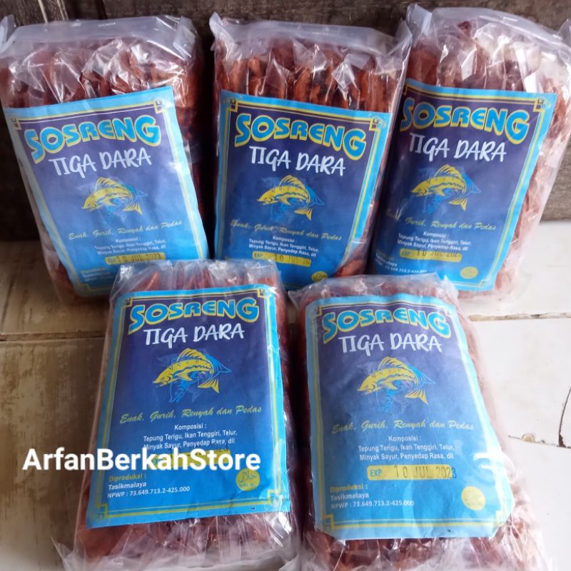 

SOSRENG TIGA DARA Snack - Kemasan 1 Pack isi 25 Pcs