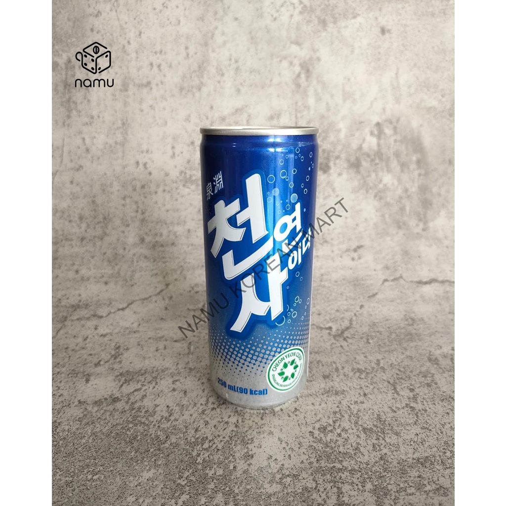 

Ilhwa Cheon Yeon Cider 250ml / Minuman Bikarbonat Rasa Cider / Korean Soft Drink