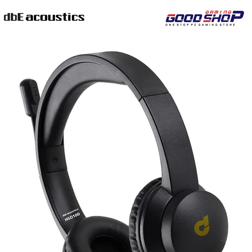 dbE HSO80 Lightweight Office Headset Gaming