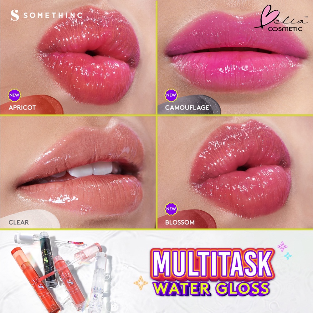 ❤ BELIA ❤ SOMETHINC Multitask Water Gloss - Lip Gloss SOMETHINC Multitask Water Gloss - Lip Gloss | Pewarna Bibir | BPOM