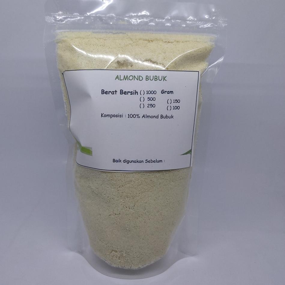 

ホ 250gr Almond Flour - Tepung Almond Bubuk - Keto - Murni 100% Tepung Almond Baru