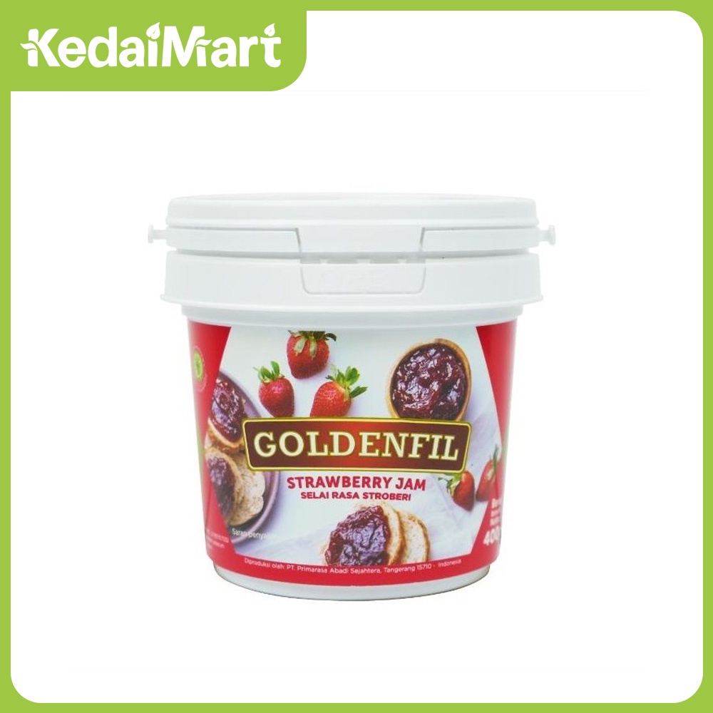 

Goldenfil Strawberry Jam 400 Gram