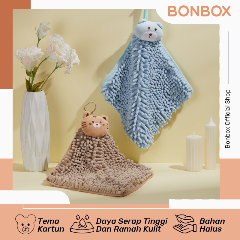 BONBOX Lap Tangan /Lap piring /Gantung Serbaguna Lucu BT50 LAP MOTIF BONEKA SERBAGUNA