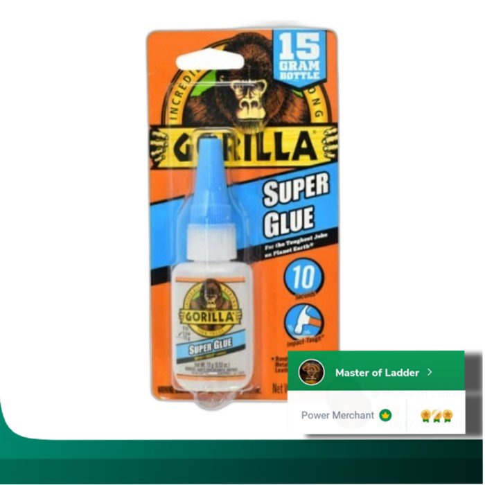 

A12 Gorilla Lem Super Glue Impact Tough 15 Gr