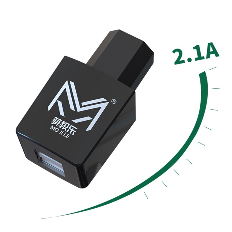 Zzz 2in1 Charger USB 5V 2A Charger USB Untuk Sepeda Listrik Dual-port Power Adapter Charging Adapter Mudah Menginstal Untuk Ph