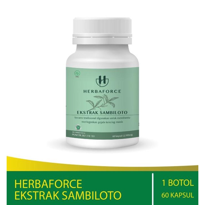 

Hot Sale Herbaforce Ekstrak Sambiloto - Herbal Mencegah Kencing Manis ,.