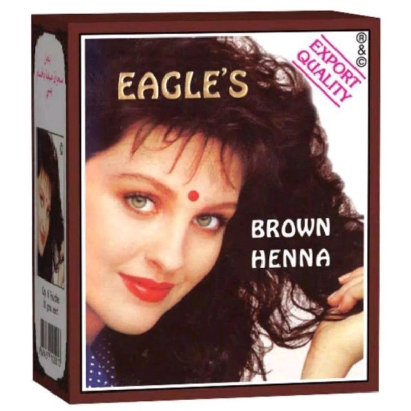 EAGLES  HENA HARI DYE 10 GRM | HENA RAMBUT |1 pcs