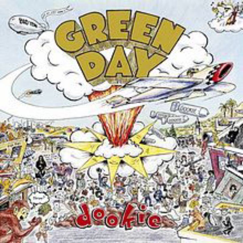 Kaset CD Green Day Album Dookie